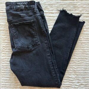 True Religion Jennie Curvy Mid Rise Skinny Jeans - Size 31